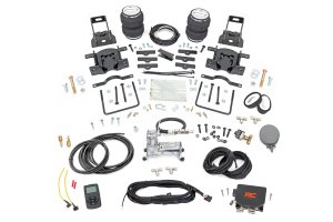 Ford F-350 Super Duty Air Spring Kit - Rear - Rough Country - w/compressor | Wireless Controller - '05-'16 Ford F-350 Super Duty Air Spring Kit - Rear - Rough Country - w/compressor | Wireless Controller - '05-'16
